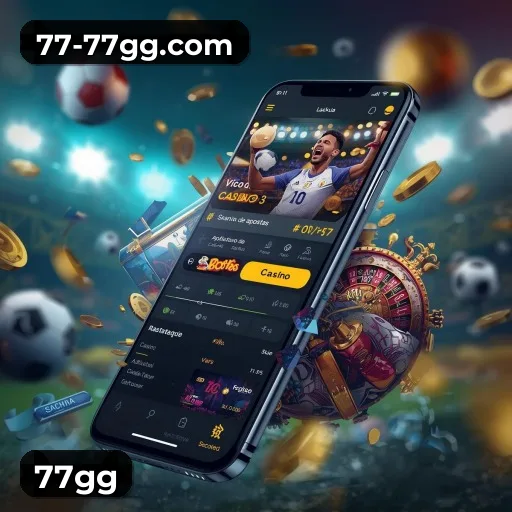 Aplicativo móvel 77gg para iOS e Android